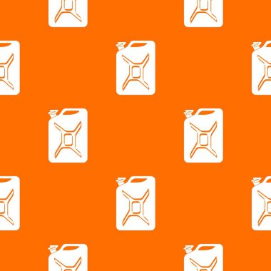 Teneke kutu desen vektör turuncu