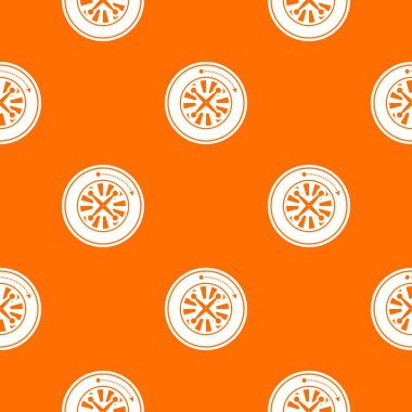 Rulet desen vektör turuncu