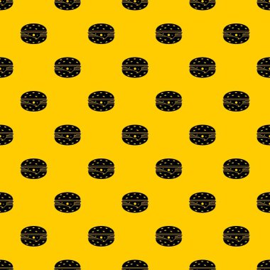 Çizburger desen vektörü