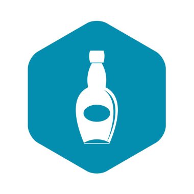 Büyük şişe simgesi, basit tarzı