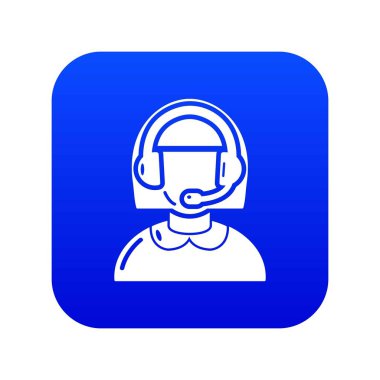 Operatör simgesi mavi vektör