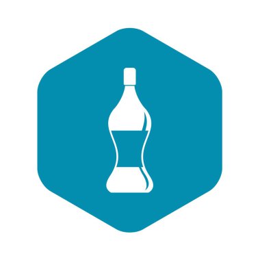 Gazoz sular simgesi, basit tarzı