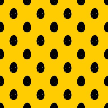 Taze patates desen vektörü