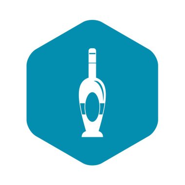 tatil şişe simgesi, basit tarzı