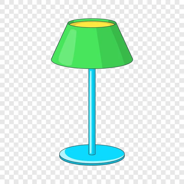 Icona della lampada da terra, stile cartone animato — Vettoriale Stock