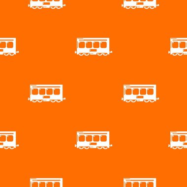 Hızlı tren desen vektör turuncu