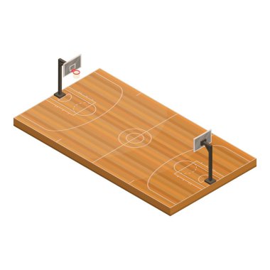 Basketbol saha simgesi, biyometrik stil