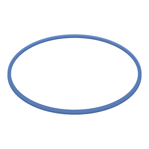 Turnkreis-Ikone, isometrischer Stil — Stockvektor