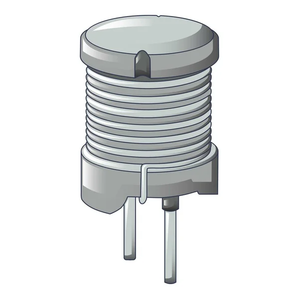 Industriële Coil icon, cartoon stijl — Stockvector