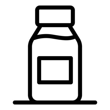 Öksürük şurubu simgesi, özet biçimi