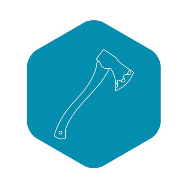 Balta simgesi, anahat stili