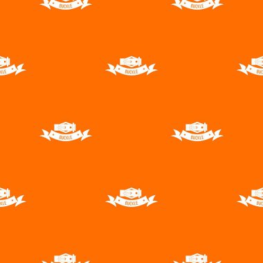 Toka modern desen vektör turuncu