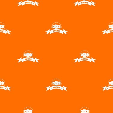 Toka aşınma deseni vektör turuncu