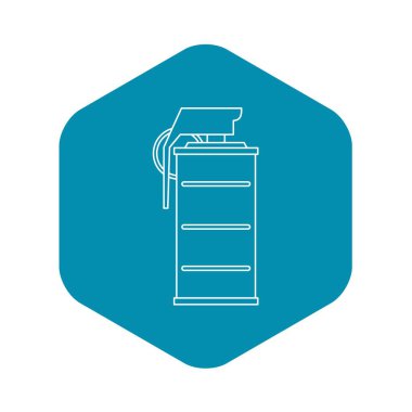 Sprey simgesi, anahat stili