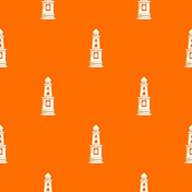 Uyarı ışık deseni vektör turuncu