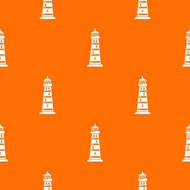 Gece ışığı deseni vektör turuncu