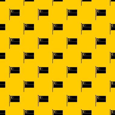 Singapur desen vektörbayrağı