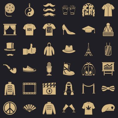 Mod simgeler kümesi, basit tarzı