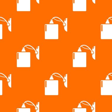 Sconce desen vektör turuncu