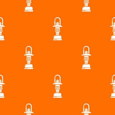 Yağ lambası desen vektör turuncu