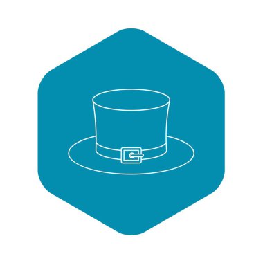 Cüce cin şapka simgesi, anahat stili