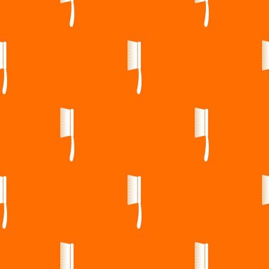 Fırça deseni vektör turuncu