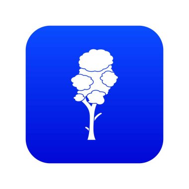 Ihlamur simgesi dijital mavi