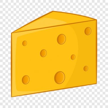 İsviçre peyniri simgesi, karikatür tarzı