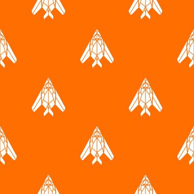 Yolcu uçak desen vektör turuncu