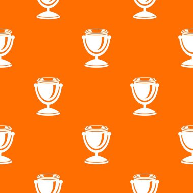 Sokak vazo desen vektör turuncu