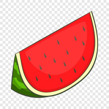 Karpuz simgesi, karikatür tarzı