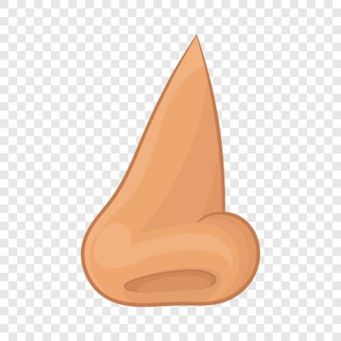 Burun simgesi, karikatür tarzı