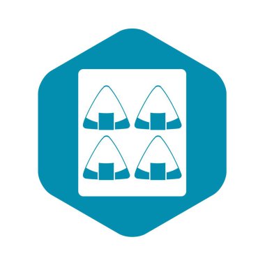 Suşi simgesi, basit tarzı