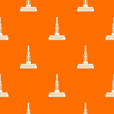 Paspas deseni vektör turuncu