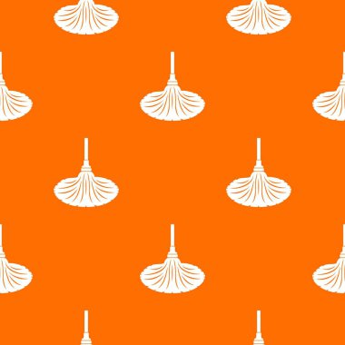 Süpürme desen vektör turuncu