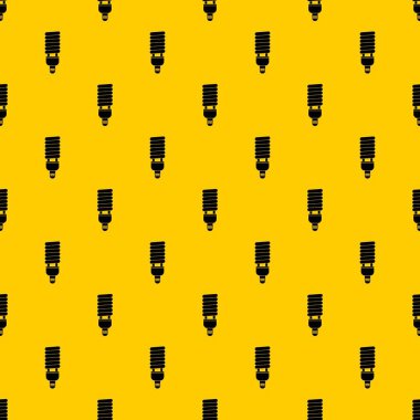 Floresan ampul desen vektörü