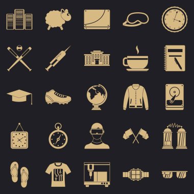 Zaman simgeler kümesi, basit tarzı atık