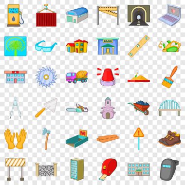 Pusula Icons set, karikatür tarzı