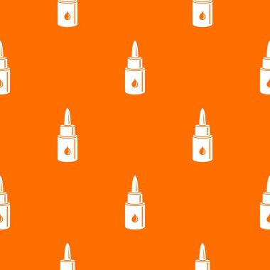 Göz damlası desen vektör turuncu