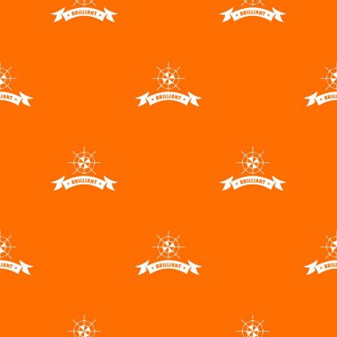 Parlak desen vektör turuncu