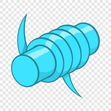 Dikenli tel simgesi, karikatür tarzı