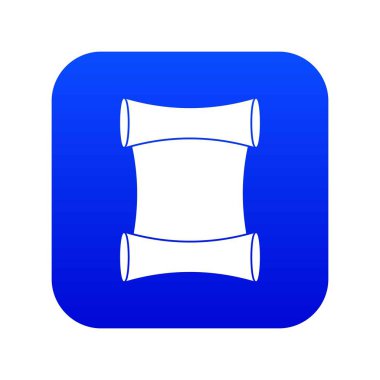 Simgeyi dijital mavi kaydırma