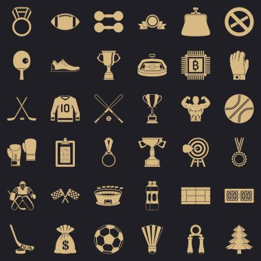 Alan simgeler kümesi, basit tarzı