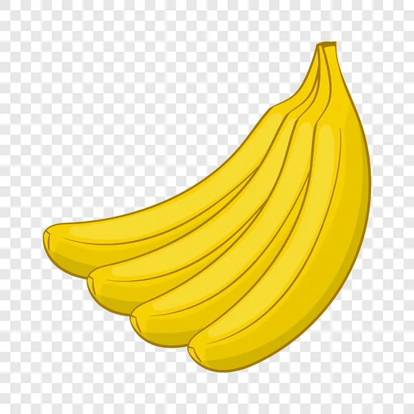 Bananen-Ikone, Comic-Stil — Stockvektor