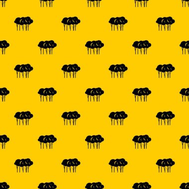 Çok sayıda ağaç desen vektörü