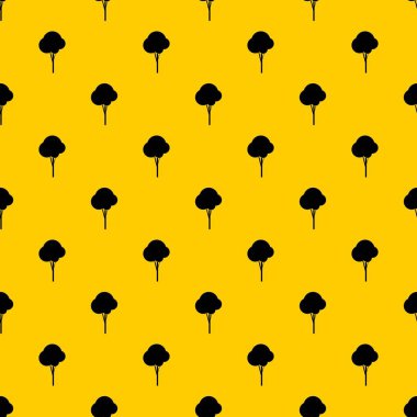 Kabarık ağaç desen vektörü