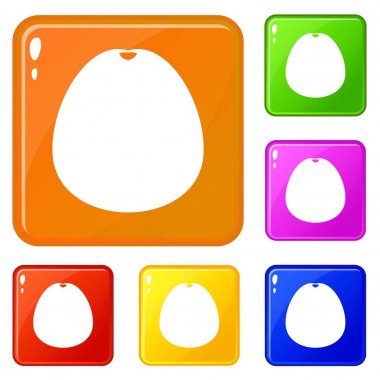 Pomelo simgeleri vektör rengini ayarlar