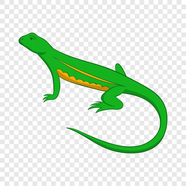 Salamander pictogram, cartoon stijl — Stockvector