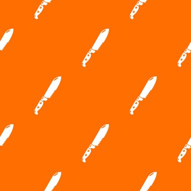 Bıçak desen vektör turuncu