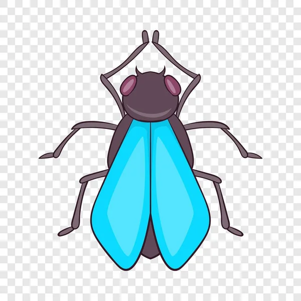 Fly icon, cartoon style — Stock Vector